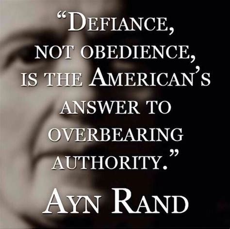 defiance to authority.